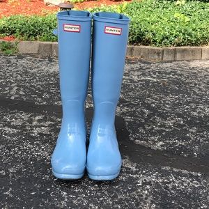Women’s Hunter Tall Gloss adjustable rain boots